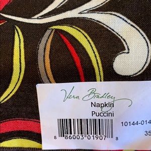 Vera Bradley napkins(2)